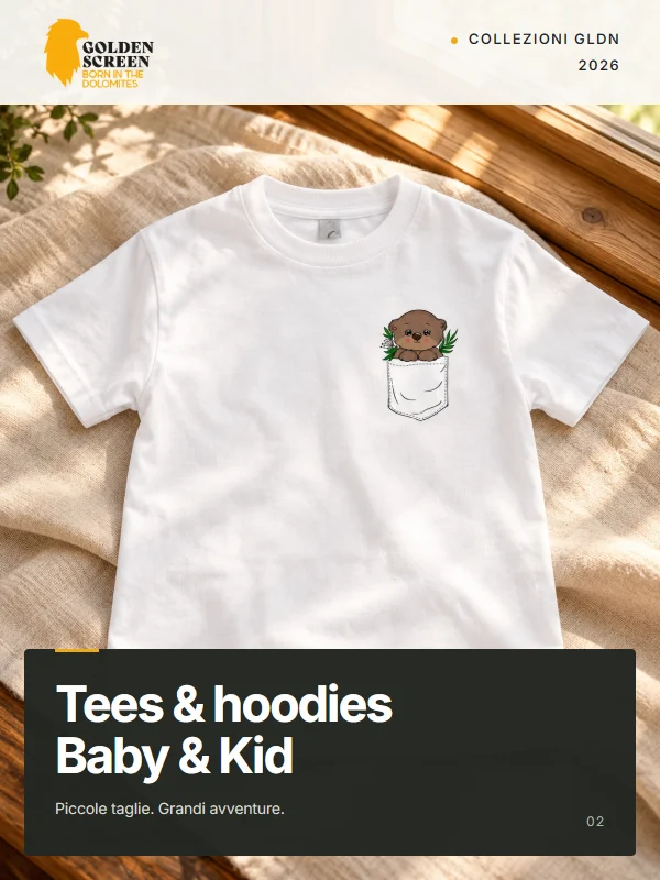 Copertina GLDN Tees & hoodies Baby & Kid 2026